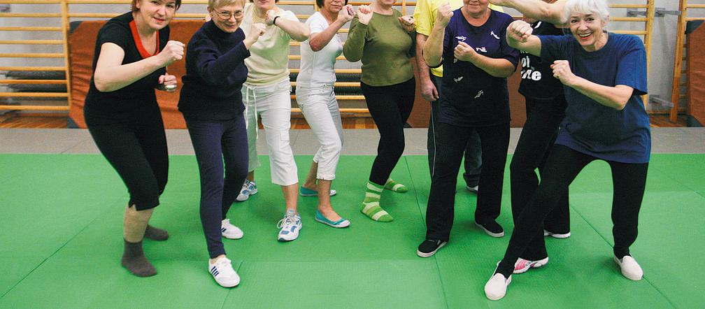 Babcia też może zlać!