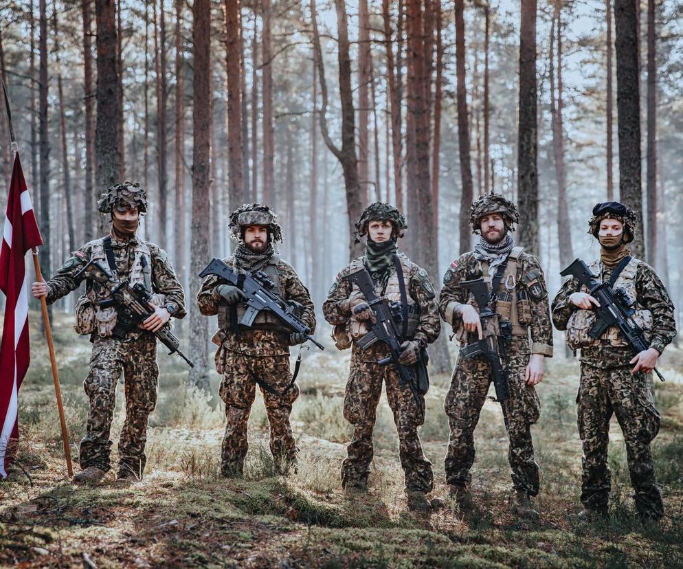 Łotwa, żołnierze