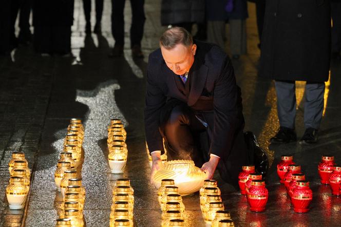 Prezydent oddał hołd ofiarom stanu wojennego. Wspominał górników i Popiełuszkę