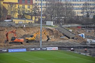 Budowa stadionu w Szczecinie - grudzień 2020