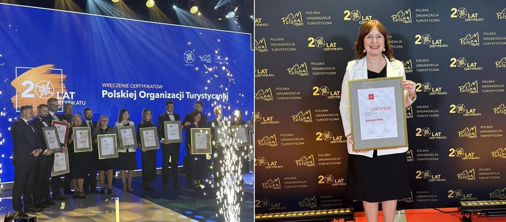 Park Rozrywki Julinek na podium! To Najlepszy Produkt Turystyczny 2023 