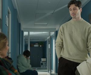 	Barwy szczęścia odc. 3202. Józefina Rawiczowa (Elżbieta Jarosik), Cezary (Marcel Opaliński)