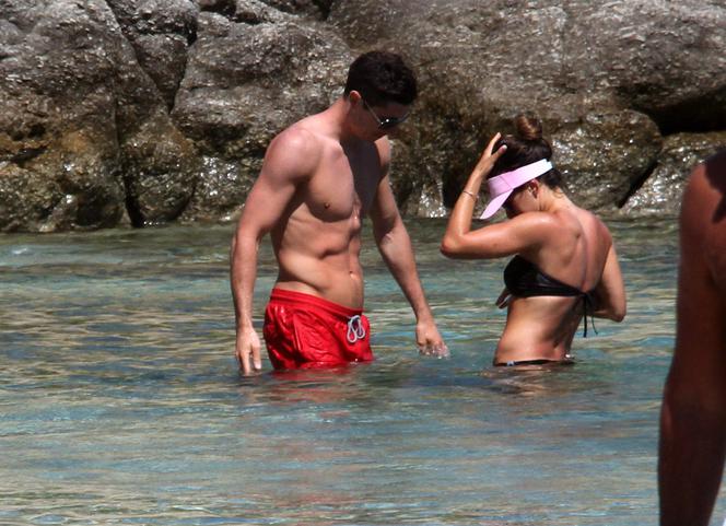 Robert Lewandowski, Anna Lewandowska, wakacje, Mykonos, Grecja