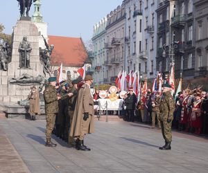 Obchody Święta Niepodległości w Krakowie 11.11.2024 r.