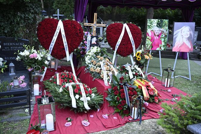 Tak wygląda grób Katarzyny Stoparczyk. Została pochowana na prywatnej uroczystości