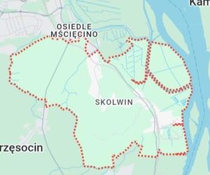 Google Maps - Szczecin osiedka 