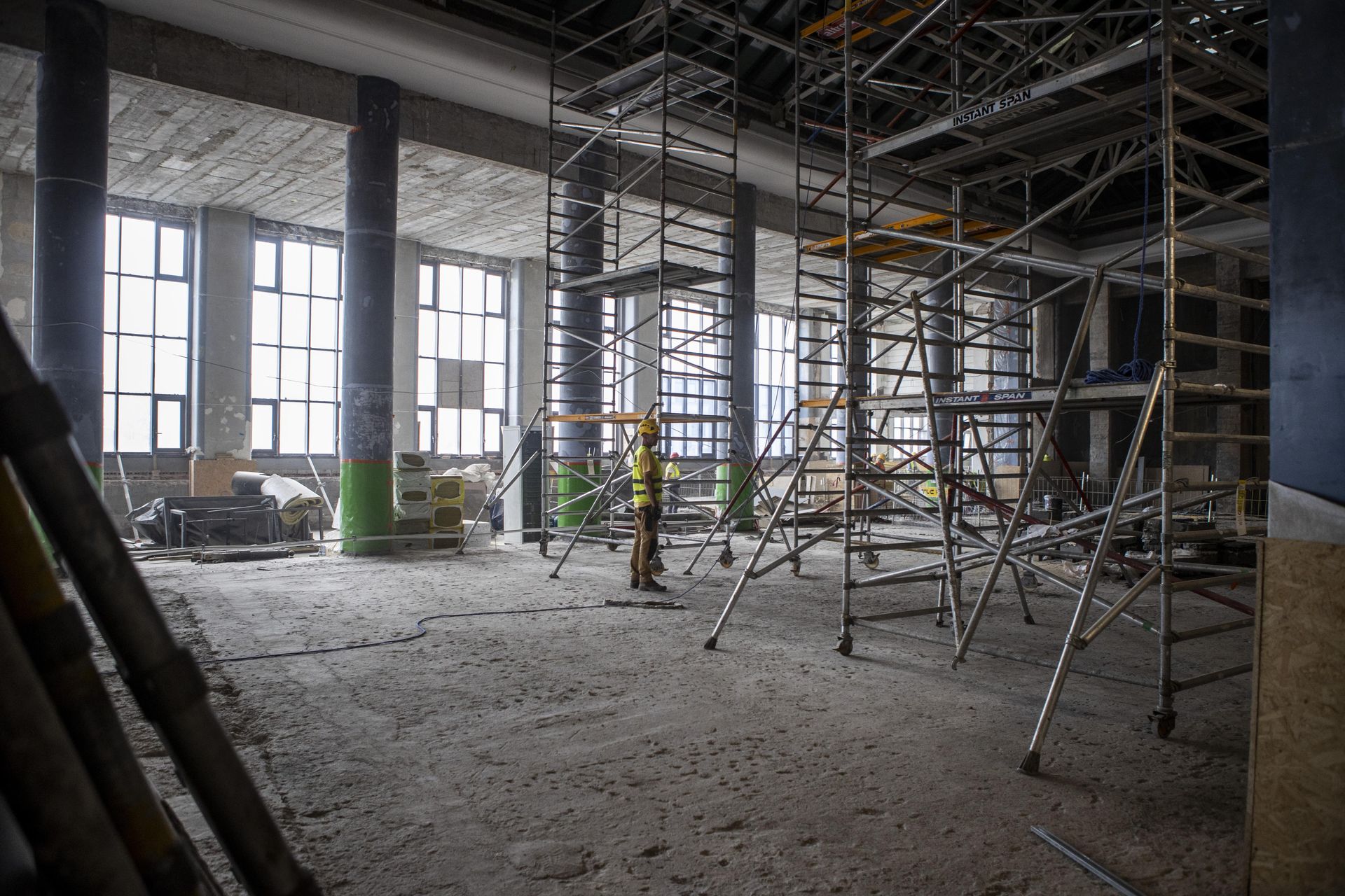 Remont wnętrz gmachu BGK w Warszawie