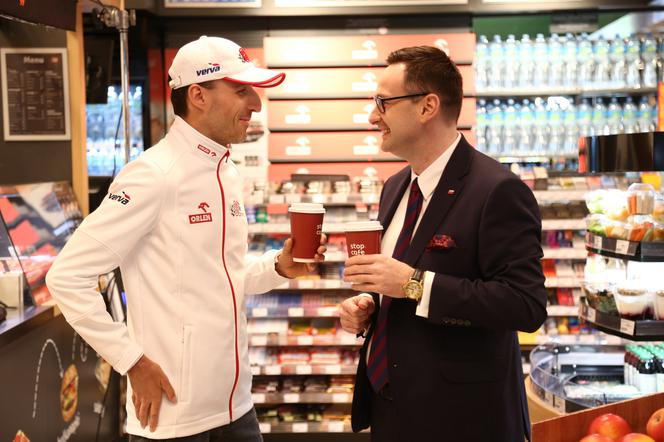 Prezes PKN Orlen Daniel Obajtek, Robert Kubica