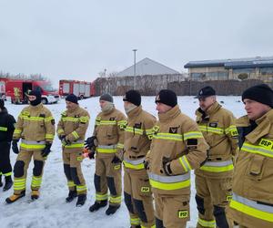 Ćwiczenia strażaków odbyły się tradycyjnie nad zalewem nad Muchawką w Siedlcach
