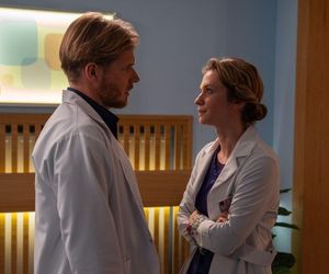 Na dobre i na złe odc. 966. Maks Beger (Tomasz Ciachorowski), Gloria (Aleksandra Grabowska)