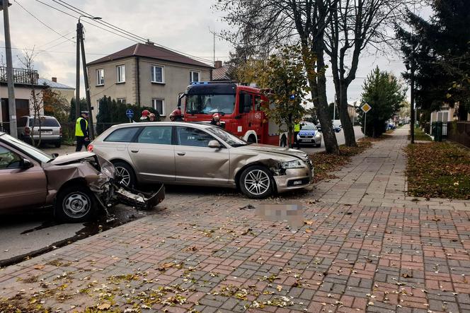 Wypadek w Mońkach. Jedna osoba w szpitalu