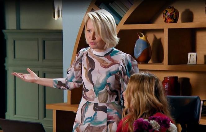 Barwy szczęścia, odc. 2237. Karolina (Marta Dąbrowska), Bożena (Marieta Żukowska)