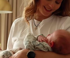 Olga Kalicka ruszyła z promocją… własnego dziecka! Córeczka ma zaledwie miesiąc, a już występuje w reklamie