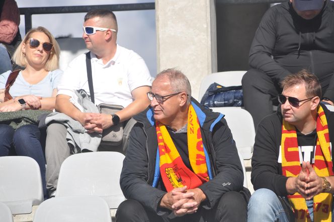 Korona Kielce - Lech Poznań. Zdjęcia kibiców na Exbud Arenie