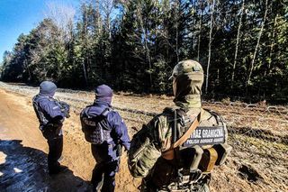 Granica polsko-białoruska. Cudzoziemcy próbują nielegalnie dostać się do Polski