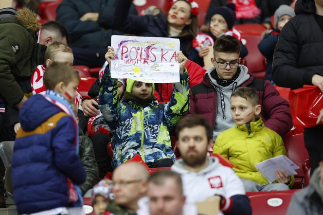 Kibice na meczu Polska - Estonia. Zdjęcia z trybun [21.03.2024]