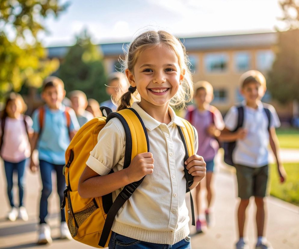 dziewczyna z plecakiem