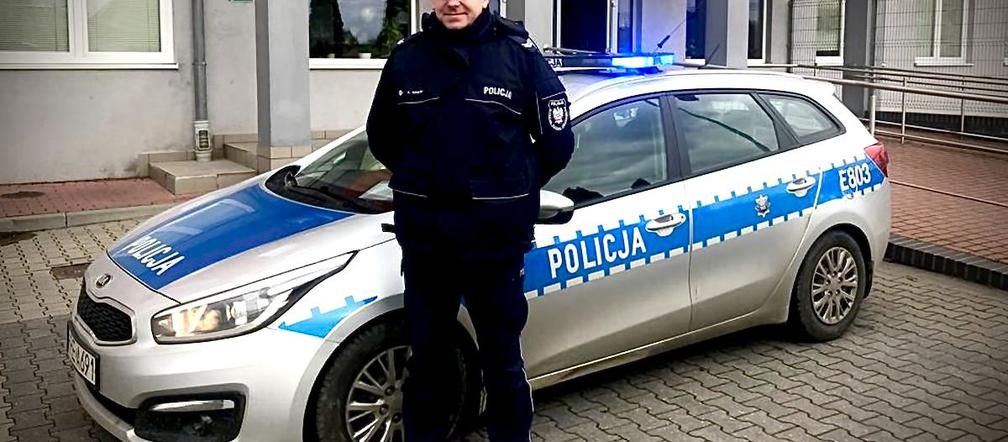 Policjanci ze Słubic eskortowali do szpitala rodzącą kobietę