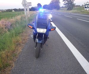 Szalony plan na promilach. Motocyklista spędził noc w izbie wytrzeźwień