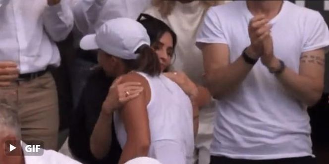 Iga Świątek, Courteney Cox