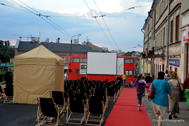 Było też kino plenerowe