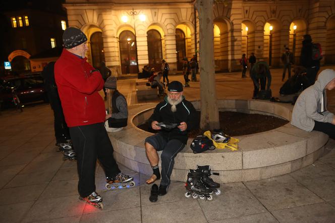 Nightskating po Warszawie