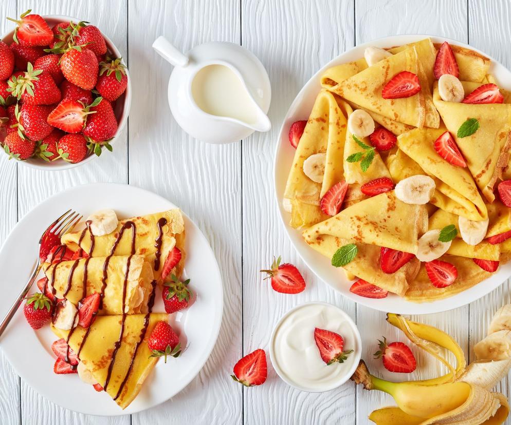 Naleśniki z truskawkami