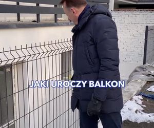 Kraków. Patodeweloperka na ul. Horaka. Balkon wybudowany pod ziemią.