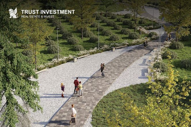 Nowy park na Osiedlu Na Stoku w Kielcach - wizualizacje