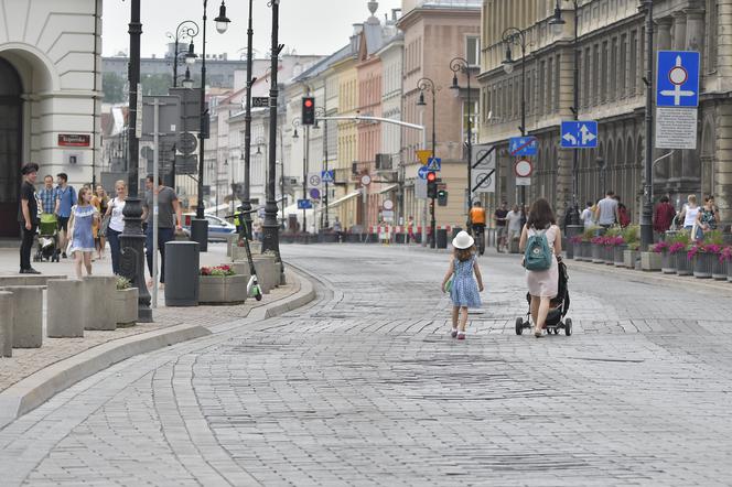 Remont Krakowskiego Przedmieścia