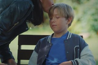 M jak miłość odc. 1837. Szymek (Staś Szczypiński), Iza (Adriana Kalska)