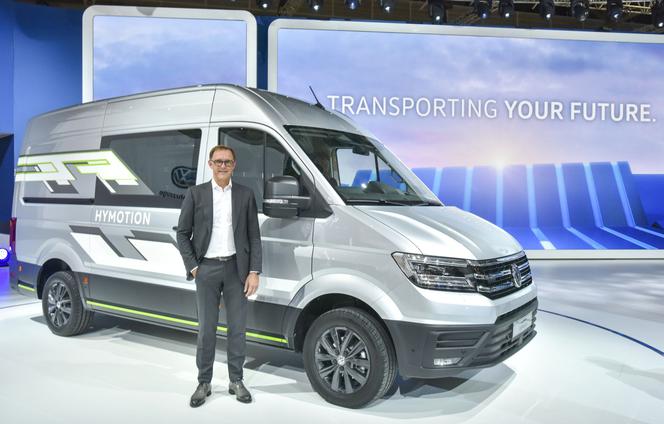Wodorowy Volkswagen Crafter HyMotion 
