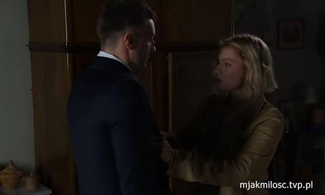 M jak miłość po wakacjach 2019. Bartek (Arkadiusz Smoleński), Ula (Iga Krefft)