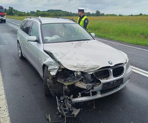 Groźny wypadek w Miłocicach: Toyota zderzyła się z BMW. Są ranni, w tym małe dziecko!