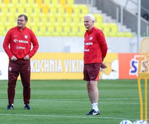Trening i konferencja prasowa reprezentacji Polski