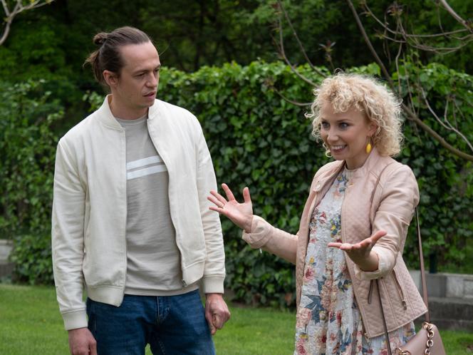 Na wspólnej, odcinek 3325: Beata (Katarzyna Ptasińska), Emil (Piotr Ligienza)