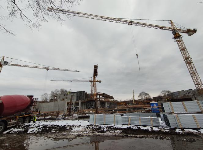 Budowa Fabryki Wody w Szczecinie [05.02.2021]