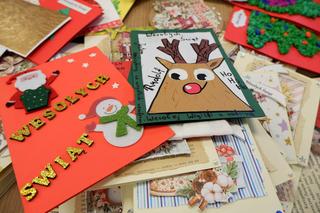 Kartki świąteczne dla pacjentów Szpitala Wojewódzkiego w Koszalinie