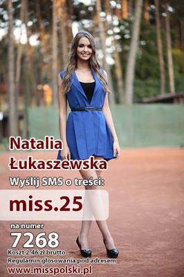 Wybory miss polski 2014 Natalia Łukaszewska