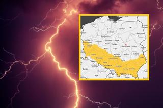 Burze z gradem przejdą przez Tarnów i region. IMGW wydał ostrzeżenie