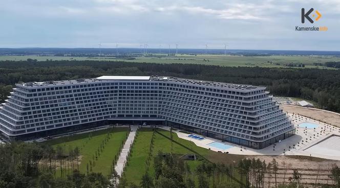 Tak obecnie wygląda Hotel Gołębiewski w Pobierowie