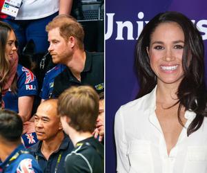 Meghan Markle zostawiła dzieci, by pilnować męża? Harry przyłapany z piękną modelką