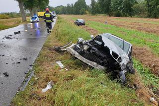 Groźnie wyglądający wypadek pod Braniewiem