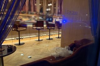 Atak nożownika w hotelu