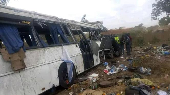 Wypadek autokarów w Senegalu