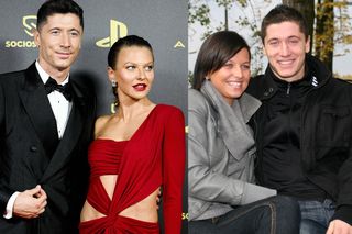 Tych starych zdjęć Lewandowskich nie widzieliście. Stylówka Anny z drugiej fotki to hit, ubralibyście się tak?
