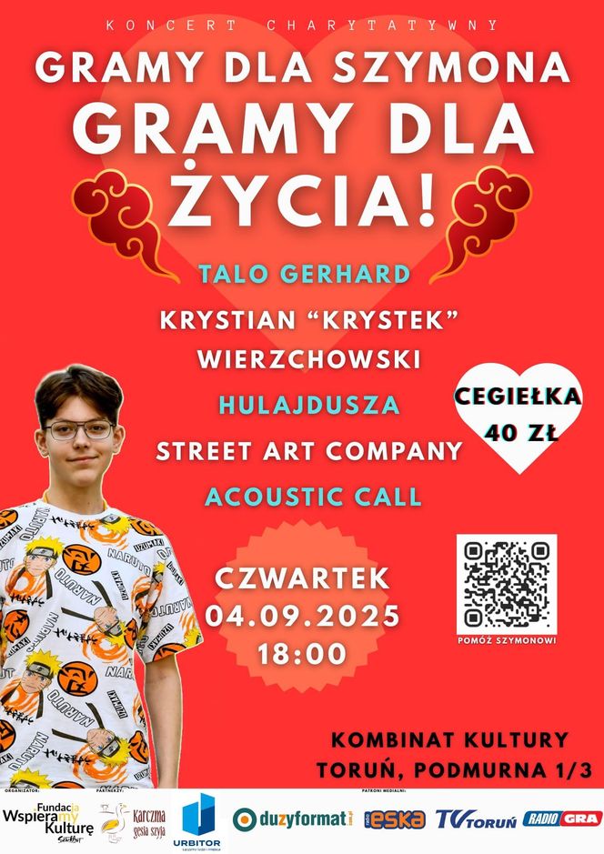 Koncert dla Szymona w Kombinacie Kultury