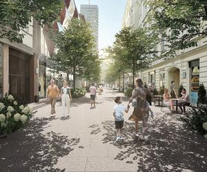 Zielona Chmielna. Zmodernizowana ulica ma być nową wizytówką Warszawy 