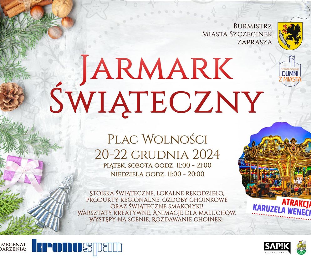 Jarmark Świąteczny w Szczecinku