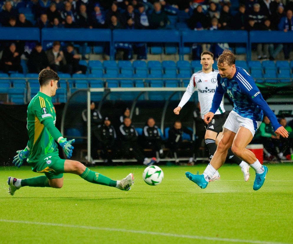 Legia nie zdążyła dogonić Molde. Porażka drużyny z Warszawy